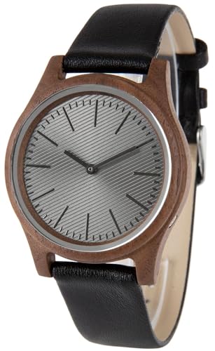 Zeit-Bar Funk-Armbanduhr Damen - Herren, Holzgehäuse von Zeit-Bar