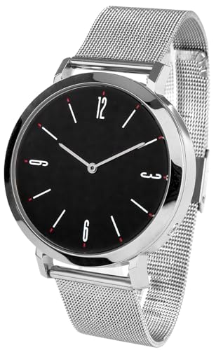 Zeit-Bar Funk-Armbanduhr Damen - Herren, mit Maschenmetallband Zeit-Bar Funk-Armbanduhr Damen - Herren, mit Maschenmetallband von Zeit-Bar