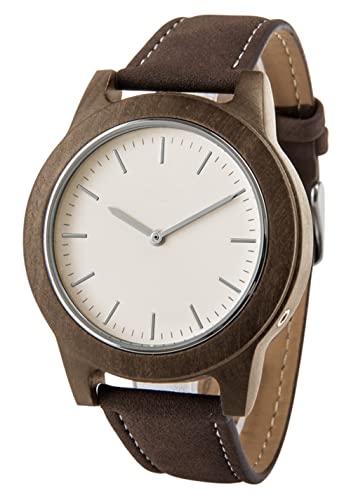 Zeit-Bar Funk-Armbanduhr Herren, Holzgehäuse Zeit-Bar Funk-Armbanduhr Herren, Holzgehäuse von Zeit-Bar