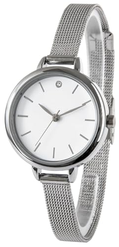 Zeit-Bar Armbanduhr Damen, mit Sekundenzeiger von Zeit-Bar