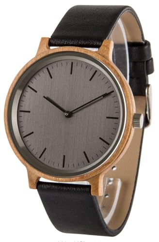 Zeit-Bar Armbanduhr für Damen und Herren Slim Line, Holzgehäuse Zeit-Bar Armbanduhr für Damen und Herren Slim Line, Holzgehäuse von Zeit-Bar