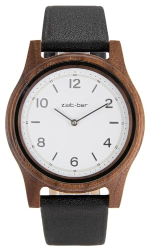 Zeit-Bar Funk-Armbanduhr Damen - Herren, Holzgehäuse Zeit-Bar Funk-Armbanduhr Damen - Herren, Holzgehäuse von Zeit-Bar