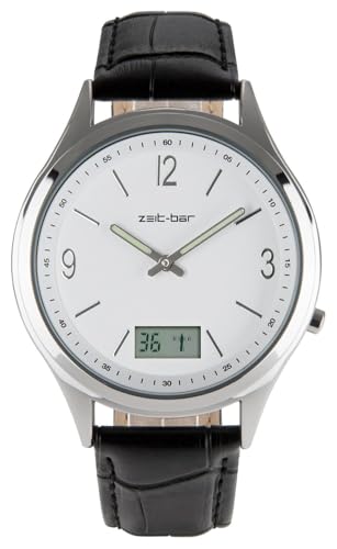 Zeit-Bar Funk-Armbanduhr Herren, mit Datums- und Sekundenanzeige Zeit-Bar Funk-Armbanduhr Herren, mit Datums- und Sekundenanzeige von Zeit-Bar