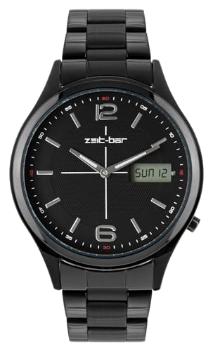Zeit-Bar Funk-Armbanduhr Herren, mit Datums- und Wochentaganzeige Zeit-Bar Funk-Armbanduhr Herren, mit Datums- und Wochentaganzeige von Zeit-Bar