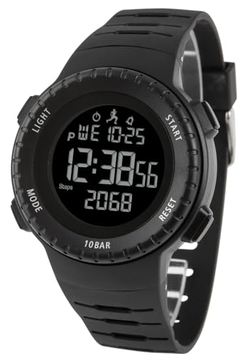 Zeit-Bar Multifunktions-Uhr mit Digitalanzeige, Schrittzähler von Zeit-Bar