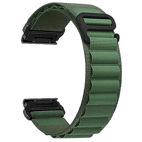 Zeit Diktator 22mm Quickfit Watch Bands Compatible With Garmin Fenix 7 6 5 Plus 6 Pro Instinct 1 2 Forerunner 965 955 945 935 Approach S60 S62 Descent G1 Epix Gen 2, Alphine Loop Watchband For Men von Zeit Diktator