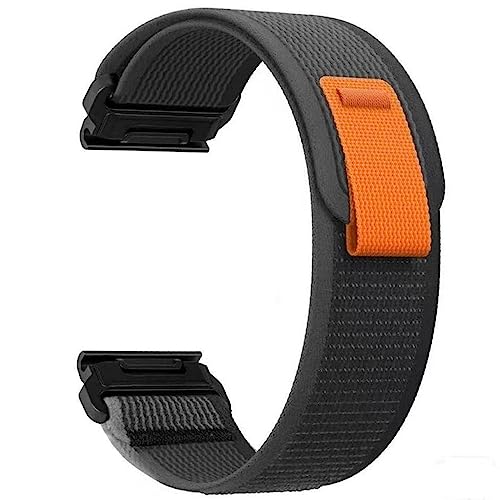 Zeit Diktator Armband Compatible With Garmin Fenix 7x 6x 5x Tactix 7 pro 6x pro 5x plus watch,Sport Loop 26mm Watch band For Garmin Fenix 3 3HR MK2 Delta Enduro 1 2 For Men-Large von Zeit Diktator