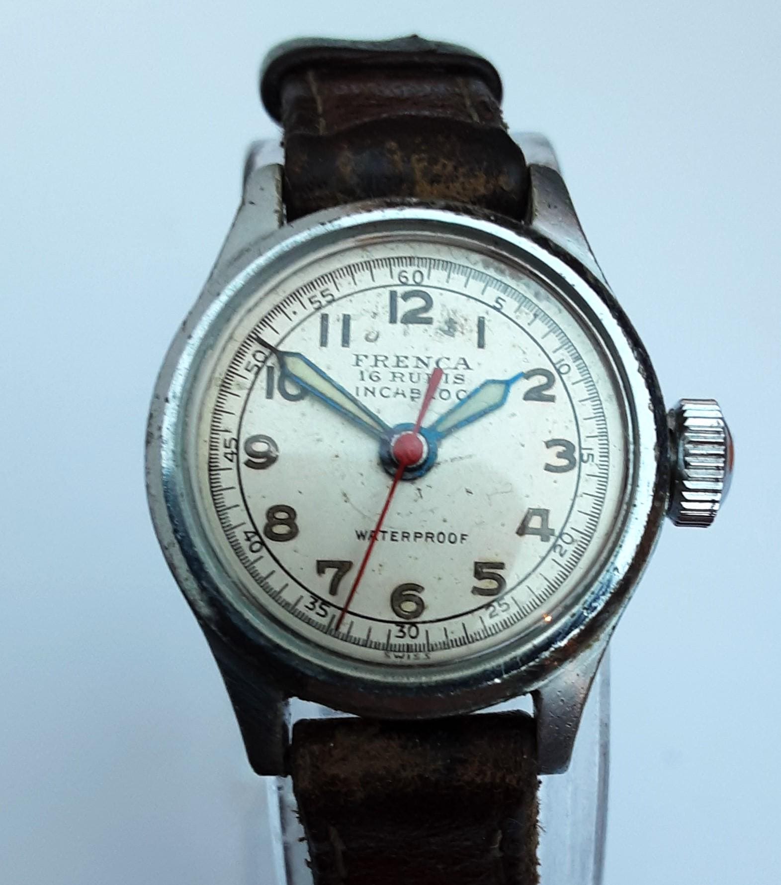 Frenca Armbanduhr Für Damen Um 1950 Frenca Armbanduhr Für Damen Um 1950 von Zeitretter