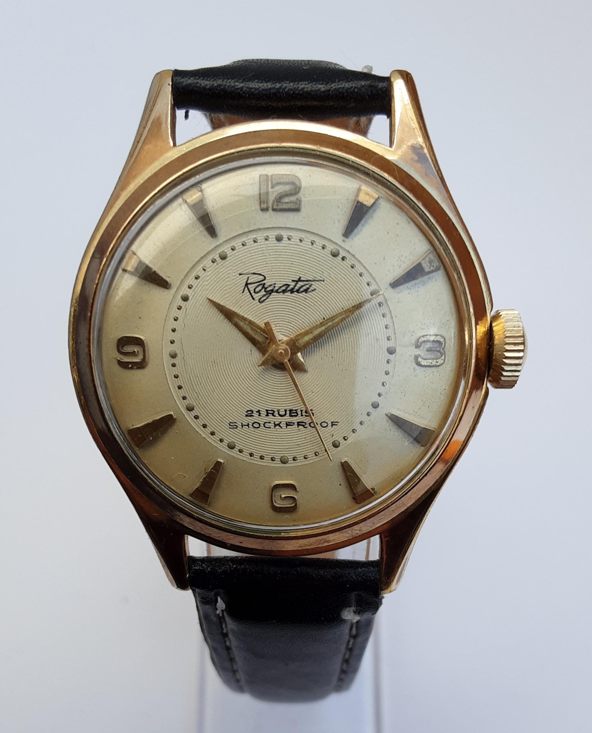 Rogata Armbanduhr Für Herren Um 1940 von Zeitretter