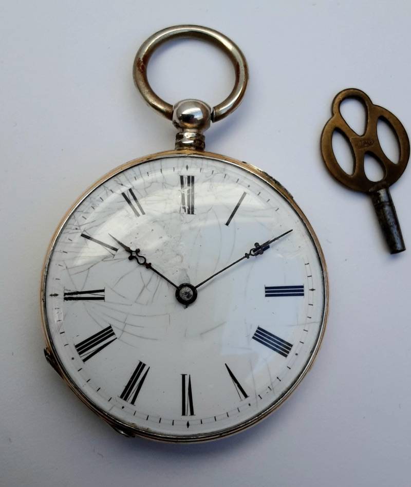 Taschenuhr Mit Schlüssel Um 1880 von Zeitretter