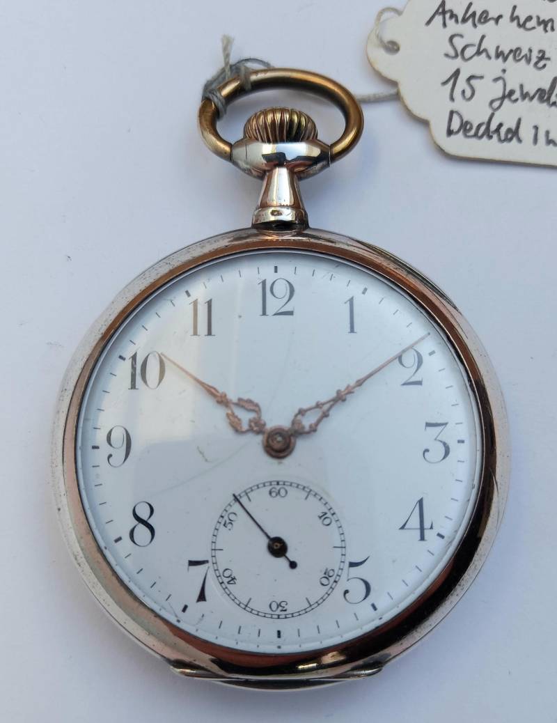 Taschenuhr Um 1890 in Silber von Zeitretter