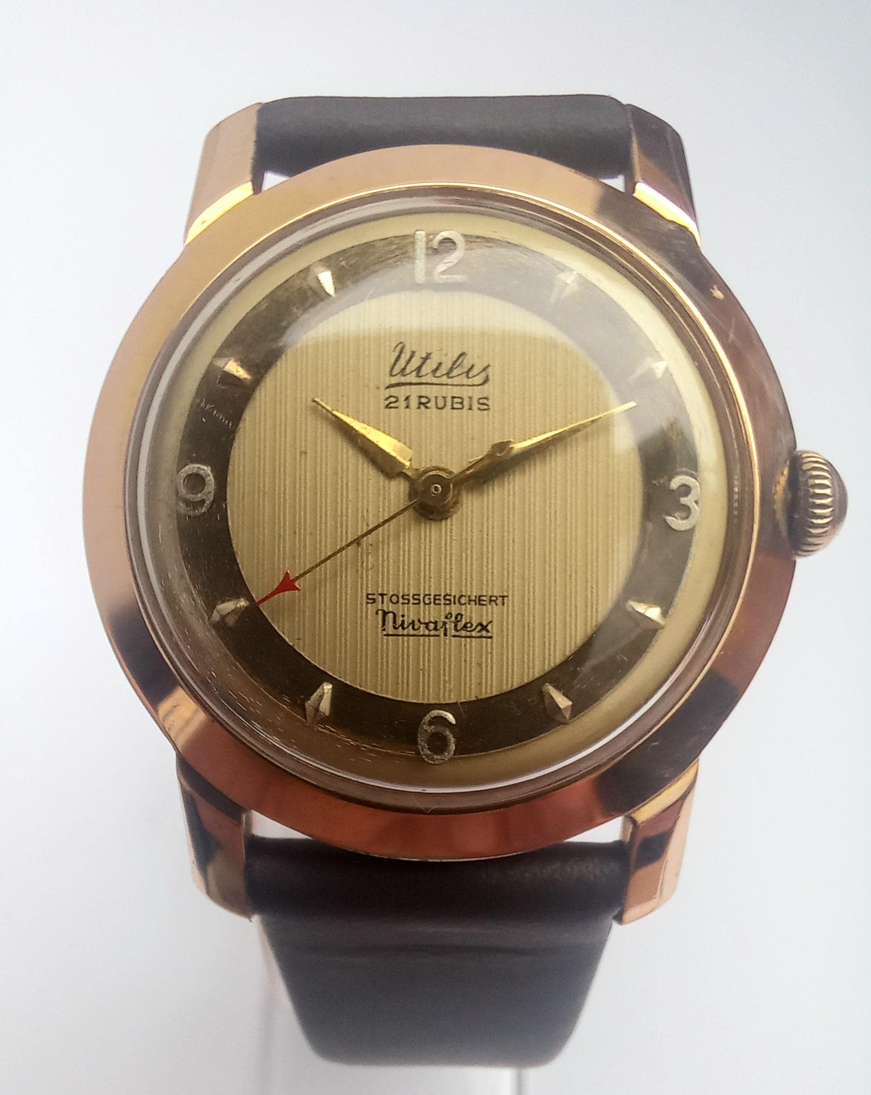 Utilis Armbanduhr Für Herren Um 1950 Utilis Armbanduhr Für Herren Um 1950 von Zeitretter