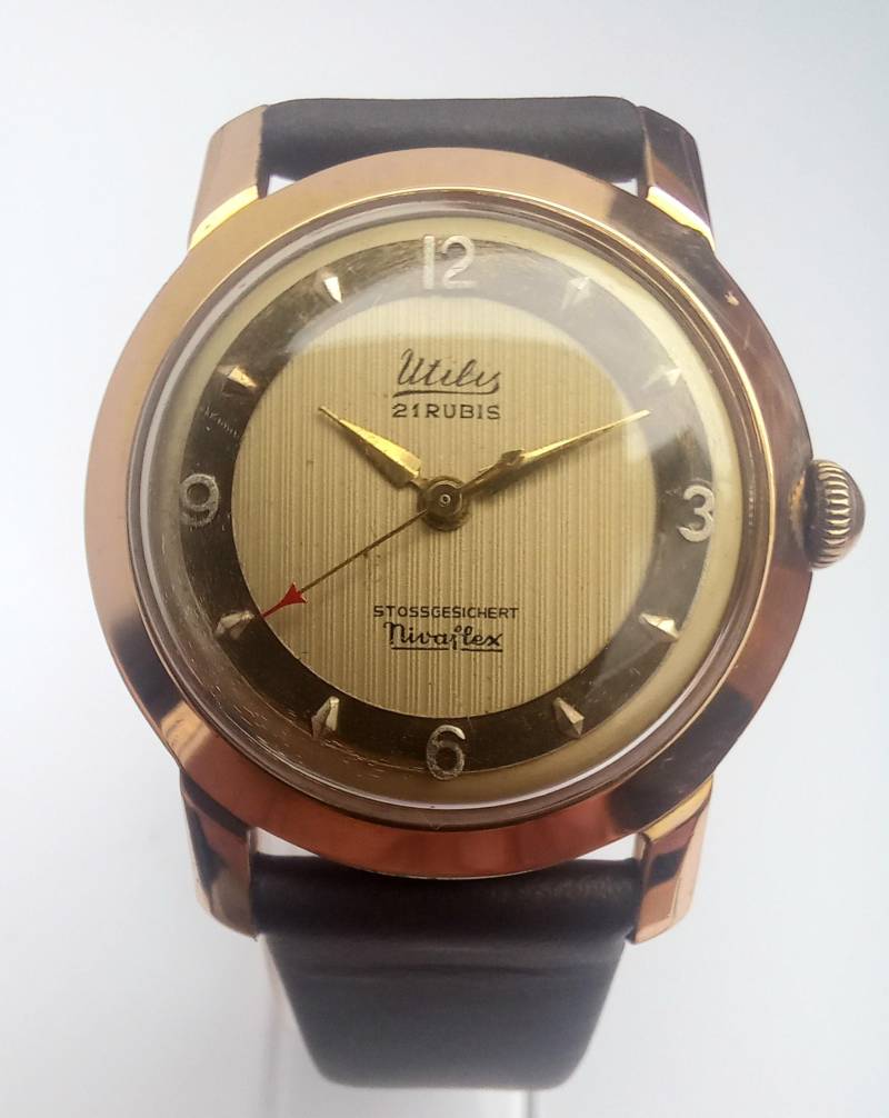 Utilis Armbanduhr Für Herren Um 1950 Utilis Armbanduhr Für Herren Um 1950 von Zeitretter
