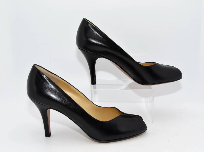 Neue Peter Kaiser Sevilla High Heel Pumps Gr.39 , Schwarze Peeptoe Von Gr. 5 1 /2 Pin Up Stil Stilettos Neue Peter Kaiser Sevilla High Heel Pumps Gr.39 , Schwarze Peeptoe Von Gr. 5 1 /2 Pin Up Stil Stilettos von Zeitzeugnisse