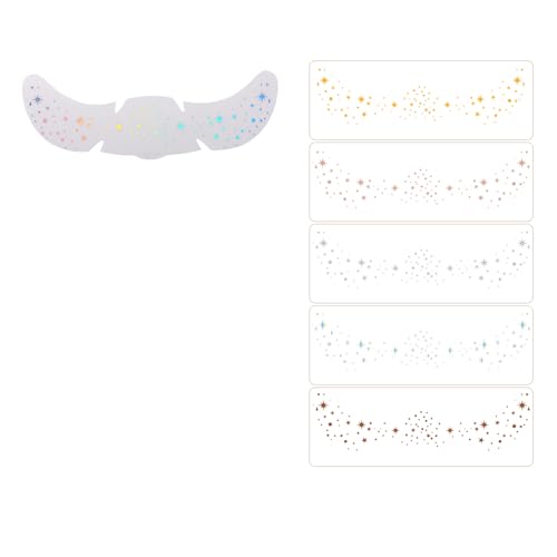 6 Blätter Glitzern Sommersprossen Vorübergehende Tätowierung Funkelnder Gesichtsflecken Patches Accusries Für Make Up Und Party Sehen Kosmetische Sommersprosse Aufkleber Aus von Zeiwohndc