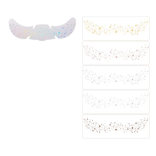 6 Blätter Glitzern Sommersprossen Vorübergehende Tätowierung Funkelnder Gesichtsflecken Patches Accusries Für Make Up Und Party Sehen Kosmetische Sommersprosse Aufkleber Aus von Zeiwohndc