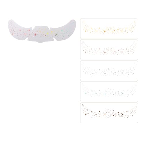 6 Blätter Glitzern Sommersprossen Vorübergehende Tätowierung Funkelnder Gesichtsflecken Patches Accusries Für Make Up Und Party Sehen Kosmetische Sommersprosse Aufkleber Aus von Zeiwohndc