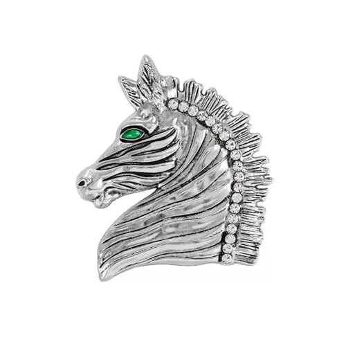 Faktor Entworfene Pferdestift Safe Legierung Handgefertigtes Outfit Enhancer Kleidungszubehör Modetier Charme Brosche Kreativer Schmuckzubehör Accessoire von Zeiwohndc