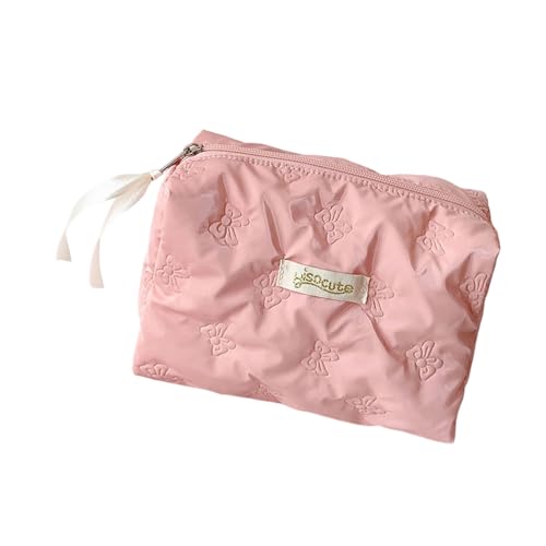 Fashion Bows Make Up Tasche Große Kapazität Reisen Kosmetik Organisierte Toilettenbeutel Reisebühne Für Frauen Und Mädchen Elegantes Schmetterlings Design Make Up Tasche Für Frauen Und Mädchen von Zeiwohndc