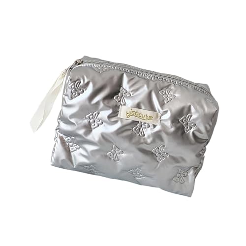 Fashion Bows Make Up Tasche Große Kapazität Reisen Kosmetik Organisierte Toilettenbeutel Reisebühne Für Frauen Und Mädchen Elegantes Schmetterlings Design Make Up Tasche Für Frauen Und Mädchen von Zeiwohndc