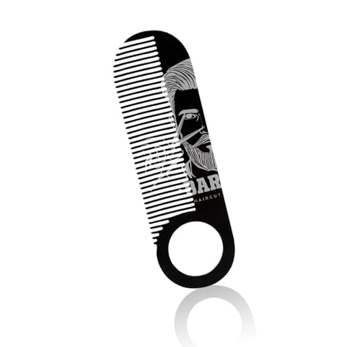 Praktischer Metallrustache Kamm Für Männer Kompakte Und Tragbare Pflege Die Für Bartstyling Und Wartungsbartkamm Wesentlich von Zeiwohndc