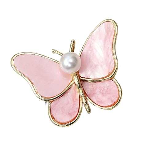 Schmetterlingsbrosche Perlenschale Accent Secure Cessure Tragbare Designs Für Elegante Anlässe Täglicher Kleidung Schmuck Schmetterling Pin von Zeiwohndc