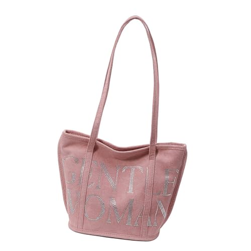 Strasssteine ​​Umhängetasche Für Frauen Stilvolle Unterarm Korean Styles Achselhöhle Top Trendige Handtasche Strasssteine ​​Achselhilfe Weibliche Handtasche Pendeln Schulter von Zeiwohndc