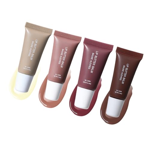 Tönte Lippen Butterbalsam Zucker Lip Gloss Sheer Tinted Flecken Langlebig Hydratisiert Reviver Pflegeöl Für Wome Konditionierungsmaske Und Balsam von Zeiwohndc