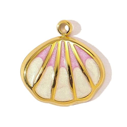 Zeiwohndc Handgefertigte Seesternschale Halskette Bastel Set Für Strand Urlaub Schmuck Geschenke Ozeanische Seesternschale Anhänger Charme von Zeiwohndc