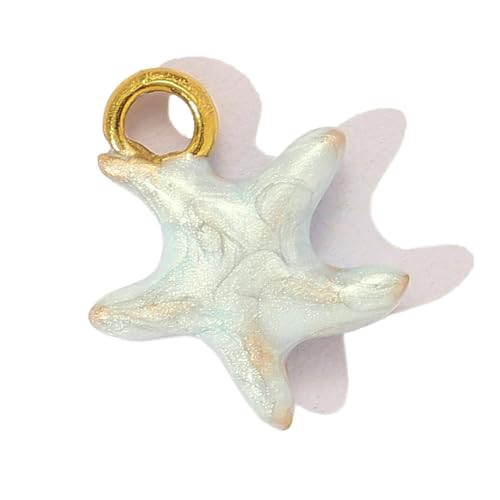 Zeiwohndc Handgefertigte Seesternschale Halskette Bastel Set Für Strand Urlaub Schmuck Geschenke Ozeanische Seesternschale Anhänger Charme von Zeiwohndc