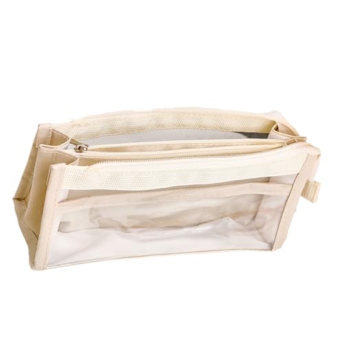 Zeiwohndc Klarer Bleistiftkoffer 6-Layer Beutel Große Kapazität Stiftbeutel Cartoon Box Back to School Supplies Für Mädchen von Zeiwohndc