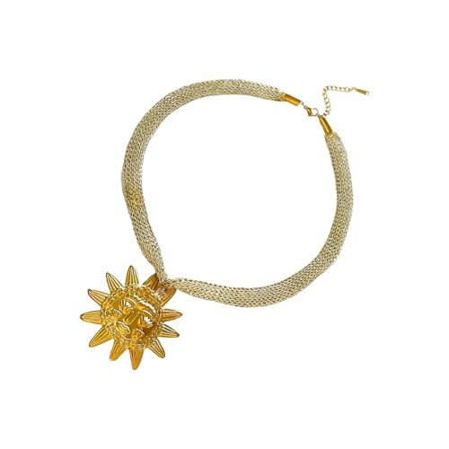 Zeiwohndc Modische Natur Inspirierte Anhänger Halskette Mit Muschel/Schale/Sonne Strickkettenketten Krakenwarenschmuck Für Tägliche Verschleißkette Für Anlässe Zeiwohndc Modische Natur Inspirierte Anhänger Halskette Mit Muschel/Schale/Sonne Strickkettenketten Krakenwarenschmuck Für Tägliche Verschleißkette Für Anlässe von Zeiwohndc