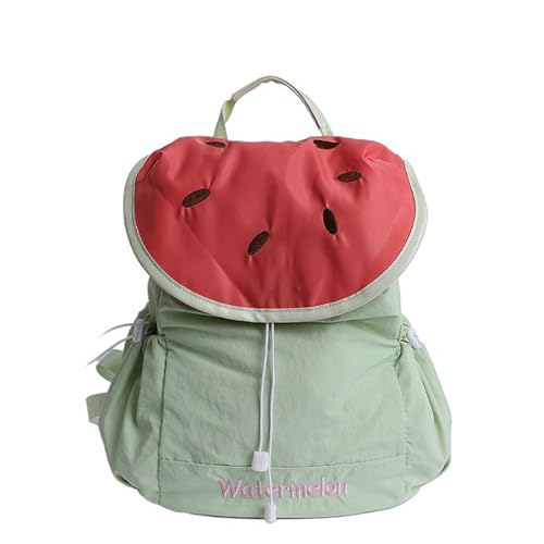 Zeiwohndc Rucksäcke Mit Großer Kapazität Casual Daypacks School Bag Aesthetic Fruit Series Reisen Für Jugendliche Mädchen Großkapazität Obst School Travel von Zeiwohndc