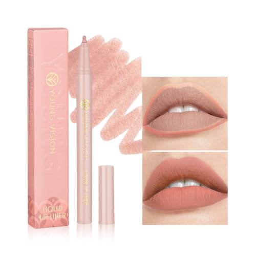 Langlebiger Lip Stain Tint Wasserdicht Und Schweißfest Flüssiger Lipliner Make Up Weihnachtsgeschenk Für Frauen Lippenstift von Zeizafa