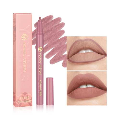 Langlebiger Lip Stain Tint Wasserdicht Und Schweißfest Flüssiger Lipliner Make Up Weihnachtsgeschenk Für Frauen Lippenstift von Zeizafa