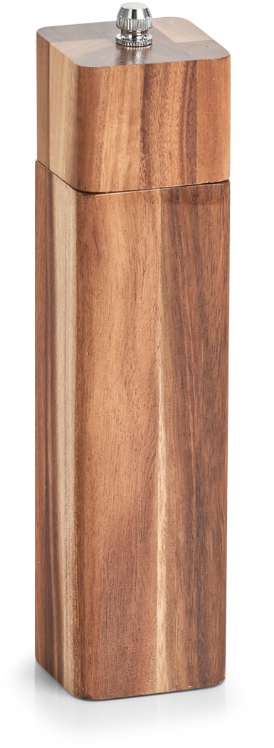 Zeller Present Salz-/Pfeffermühle Akazienholz, Höhe ca. Höhe 21,3 cm von Zeller Present