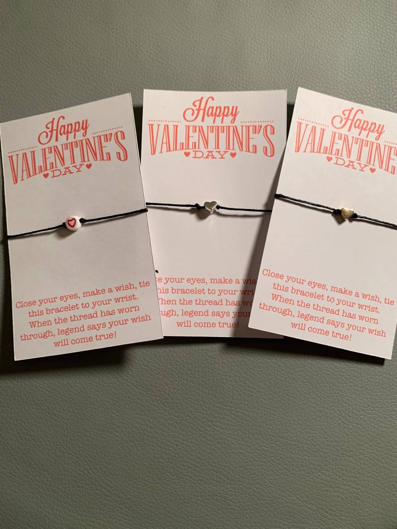 Freundschafts-Wunscharmbänder- Wunscharmbänder- Miss You - Personalisiert- Denken An Dich-Fernfreundschaft- Valentinstag von ZellieDino