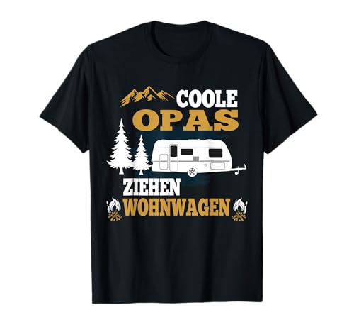 Coole Opas ziehen Wohnwagen Herren Geschenkidee Camping T-Shirt Coole Opas ziehen Wohnwagen Herren Geschenkidee Camping T-Shirt von Zelten Wohnwagen Wohnmobil Camping Designs