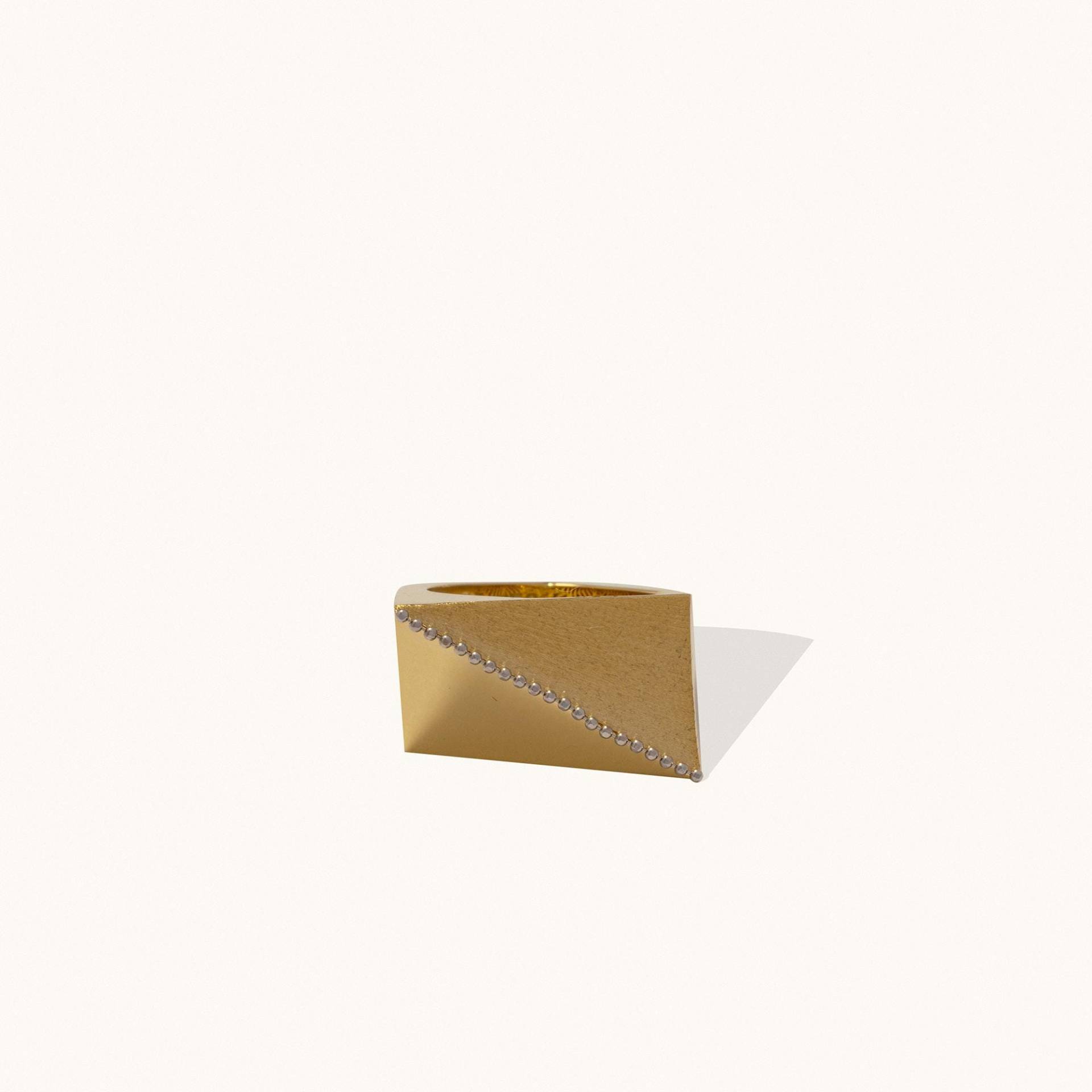 Halb Gebürsteter Matt-Statement Ring, Feiner Handgemachter Maximalist Schmuck, 14K Massivgold Cooler Klobiger Stapelbarer Einzigartiges Halb Gebürsteter Matt-Statement Ring, Feiner Handgemachter Maximalist Schmuck, 14K Massivgold Cooler Klobiger Stapelbarer Einzigartiges von ZelvetiJewelry