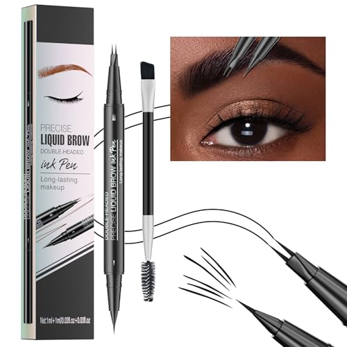 Einfach zu verwendendes Augenbrauenformungs-Zubehör mit feiner Spitze und weichem Pinsel, modisches Damen-Make-up von Zemusinet
