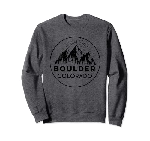 Boulder Colorado Shirt für Herren Damen | Boulder Colorado Geschenk Sweatshirt von Zen Colorado