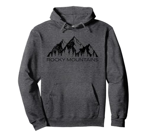 Rocky Mountains Shirt Herren Damen | Colorado Rocky Mountain Pullover Hoodie von Zen Colorado