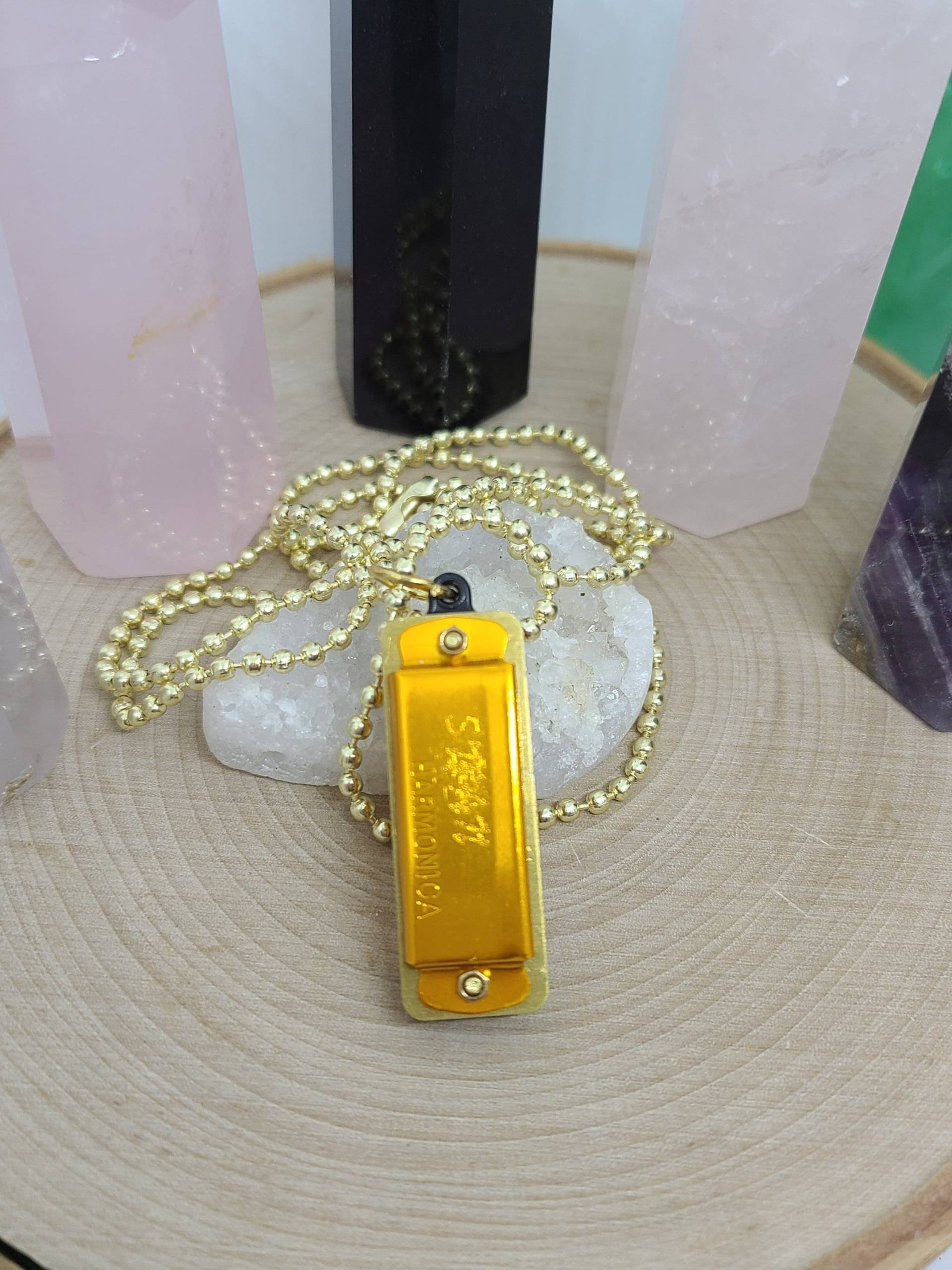 "Arbeitsmundharmonika Anhänger "Goldene Spieluhr"." "Arbeitsmundharmonika Anhänger "Goldene Spieluhr"." von ZenSationalGifts
