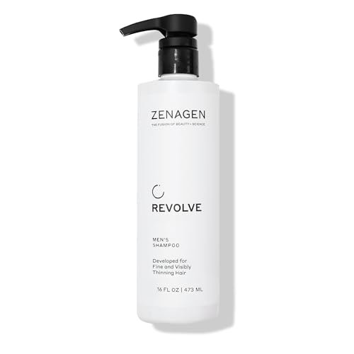 ZENAGEN Revolve Herren-Shampoo zur Verdickung | Unterstützt das Auftreten von vollerem, gesünder aussehendem Haar, entwickelt für feines und sichtbar dünner werdendes Haar, pflanzlich, 5 von Zenagen