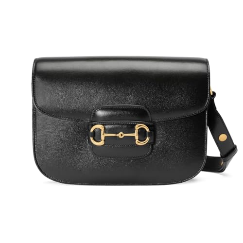 Schultertaschen für Damen, Verschluss, Umhängetasche, Handtasche, PU-Leder, klassische Clutch-Tragetasche, Schwarz von ZengYuFan