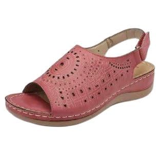 Damen-Sandalen,Keilsandalen,Plateau-Slipper,flache Sommerschuhe mit offenem Zehenbereich und niedrigem Absatz,bequeme Strand-Freizeitschuhe von Zenithia