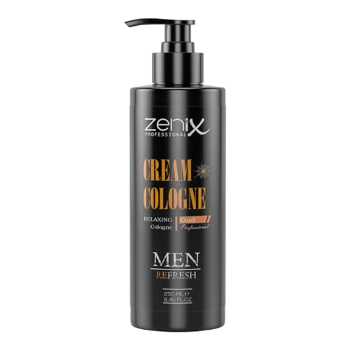 Zenix After Shave Balsam Fresh Oud 250ml - Cream Cologne Men - Männer Aftershave Gel - Rasur Nachbehandlung - pflegt und kühlt - gegen Rasur Brand - after shave herren von Zenix