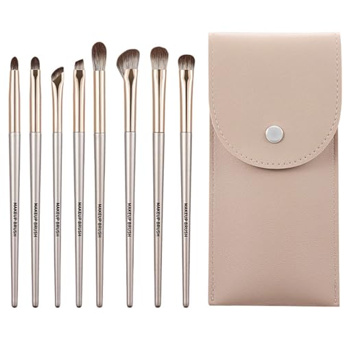 8x/Set Lidschatten Make Up Pinsel Set Augenpinsel Set Kosmetikpinsel Lidschattenpinsel Lidschatten Make Up Pinsel Für Augen Make Up von Zenlir