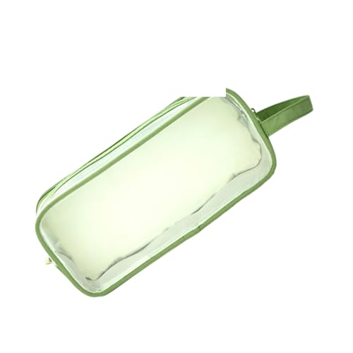 Double Layer Clear Pencil Case Mit 2 Fächern Leichter Reisebereich Für Schulbüro Kunstversorgungen Clear Organizer Beutel von Zenlir