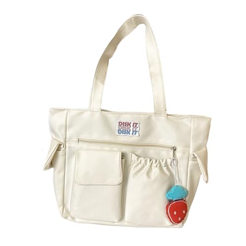 Stilvolle Umhängetasche Mit Großem Fassungsvermögen Für Damen Und Herren Minimalistische Handtasche Mit Mehreren Taschen Arbeits Und Reise Einkaufstasche von Zenlir